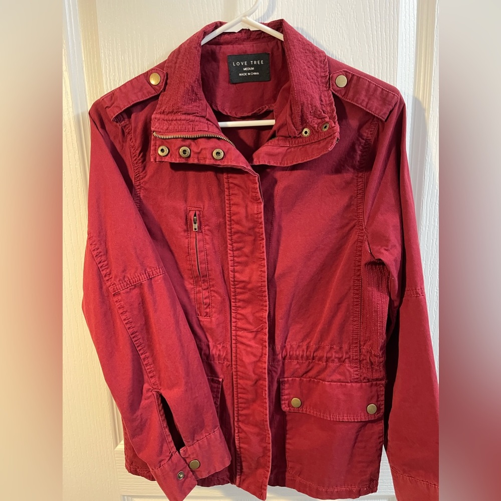Red Jacket - Size Medium